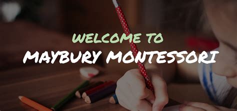 mayfield montessori academy|Maybury Montessori Nursery – Child minding for 6 months – 5 years old.